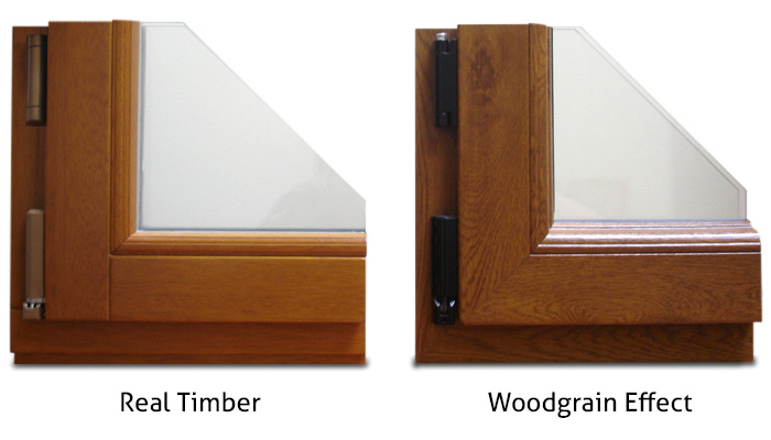 UPVC Windows vs Woodgrain