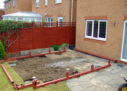 Durabase Step 4: Fix rear cill to house wall